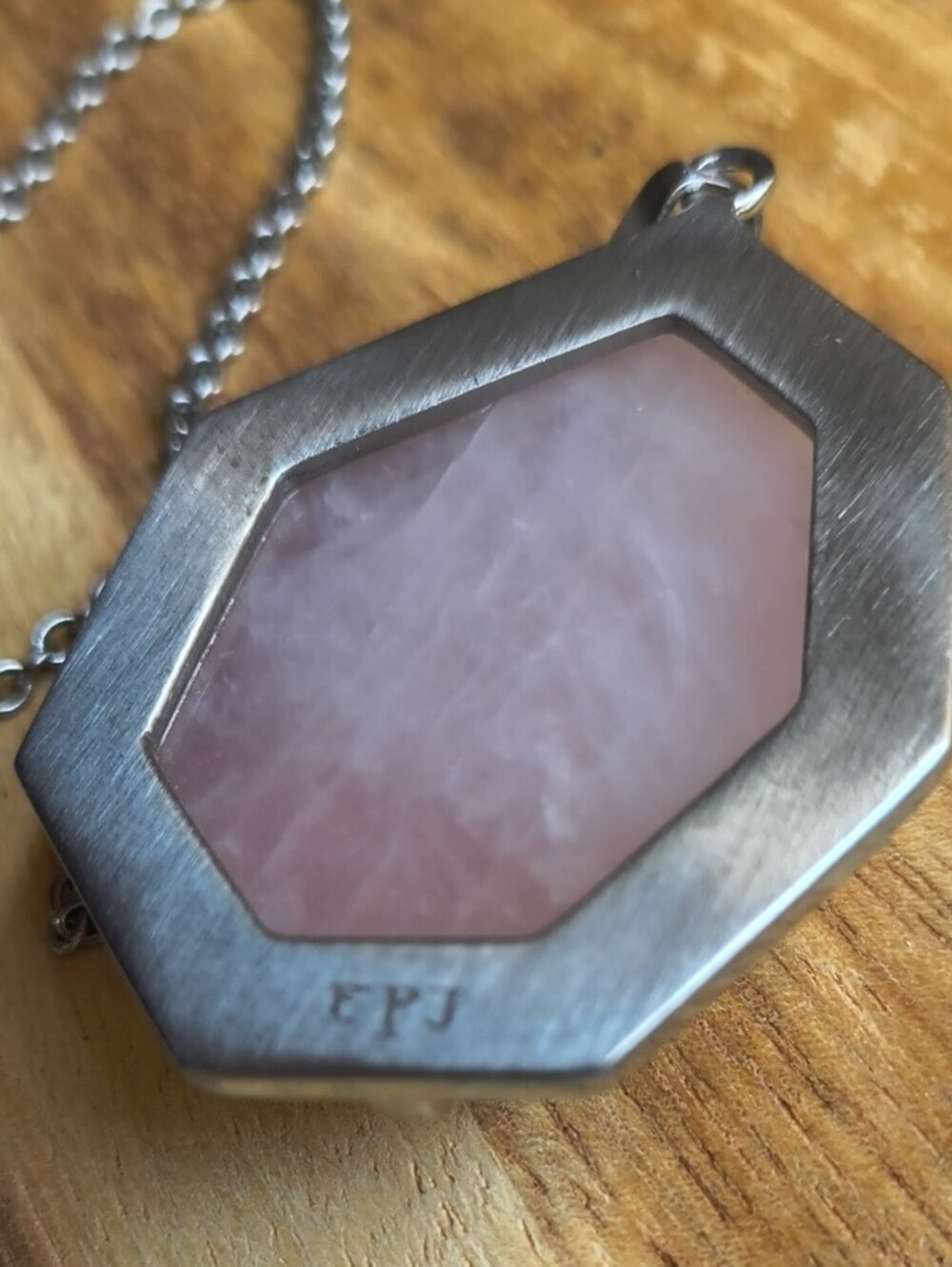 Evil Pawn Jewelry Veda Rose Quartz Necklace DISCONTINUED Love Wedding - Picture 3 of 9